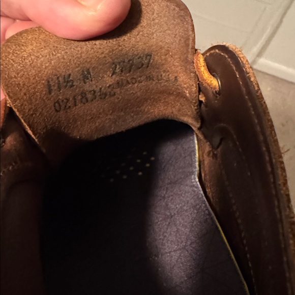 Men's 11.5 Sperry “Made in Maine” Horween leather topsider chukka boots - Picture 2 of 8